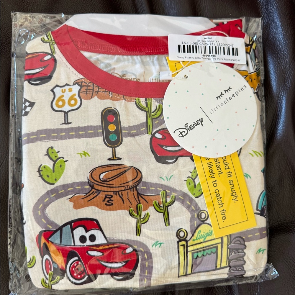 Little Sleepies Disney Cars Radiator Springs Two-Piece Pajama Set